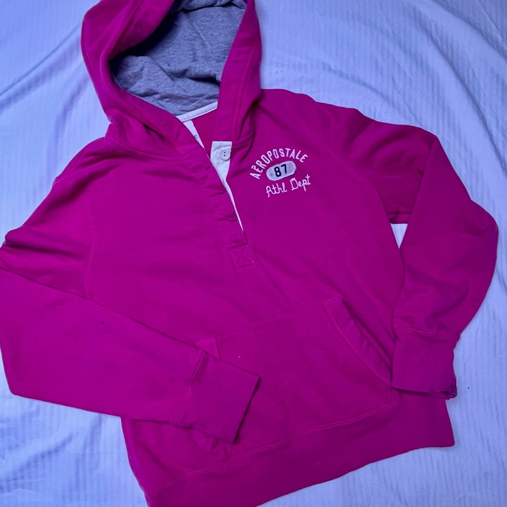 Aeropostale pullover pink hoodie